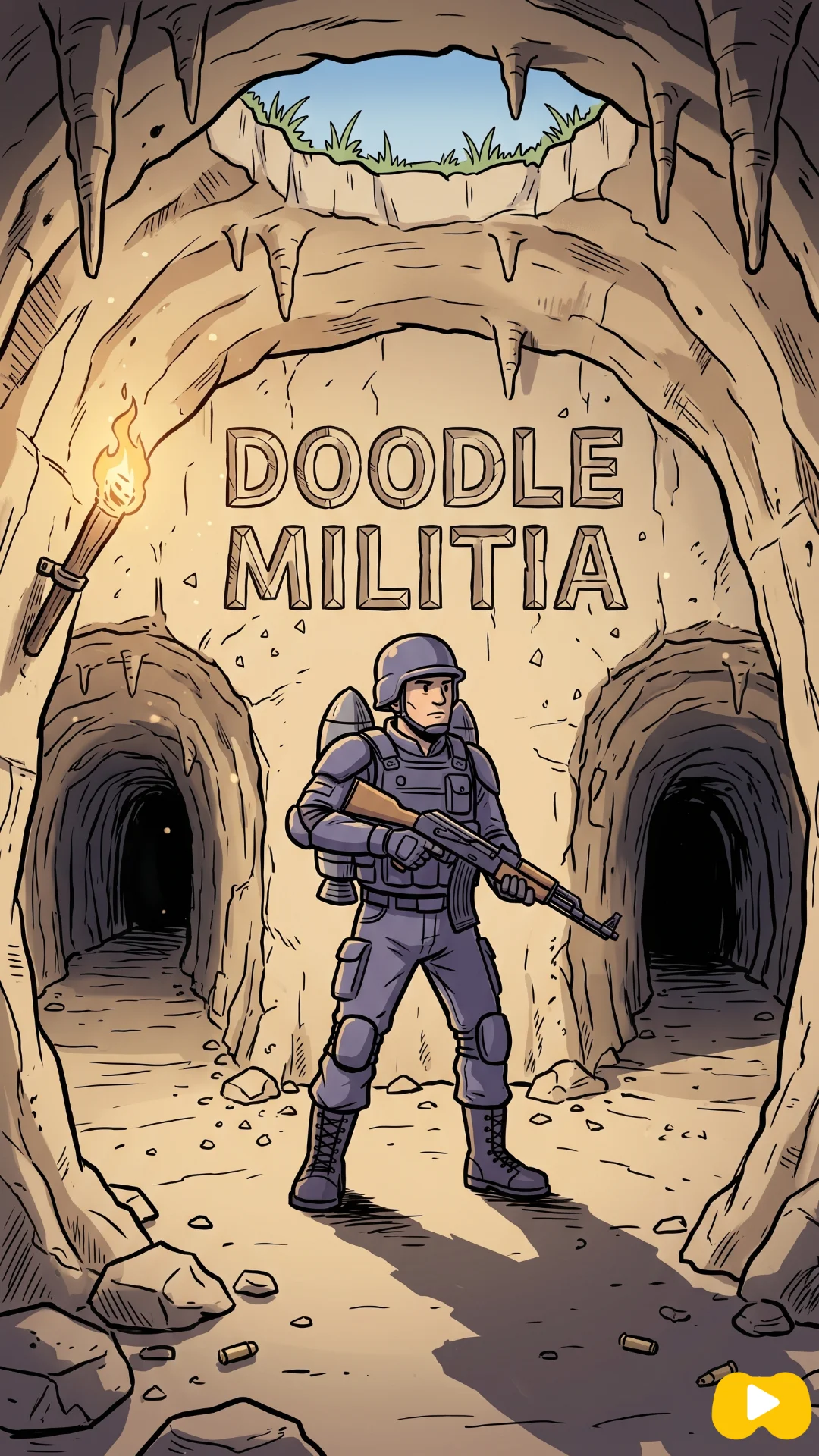 Doodle Militia gameplay