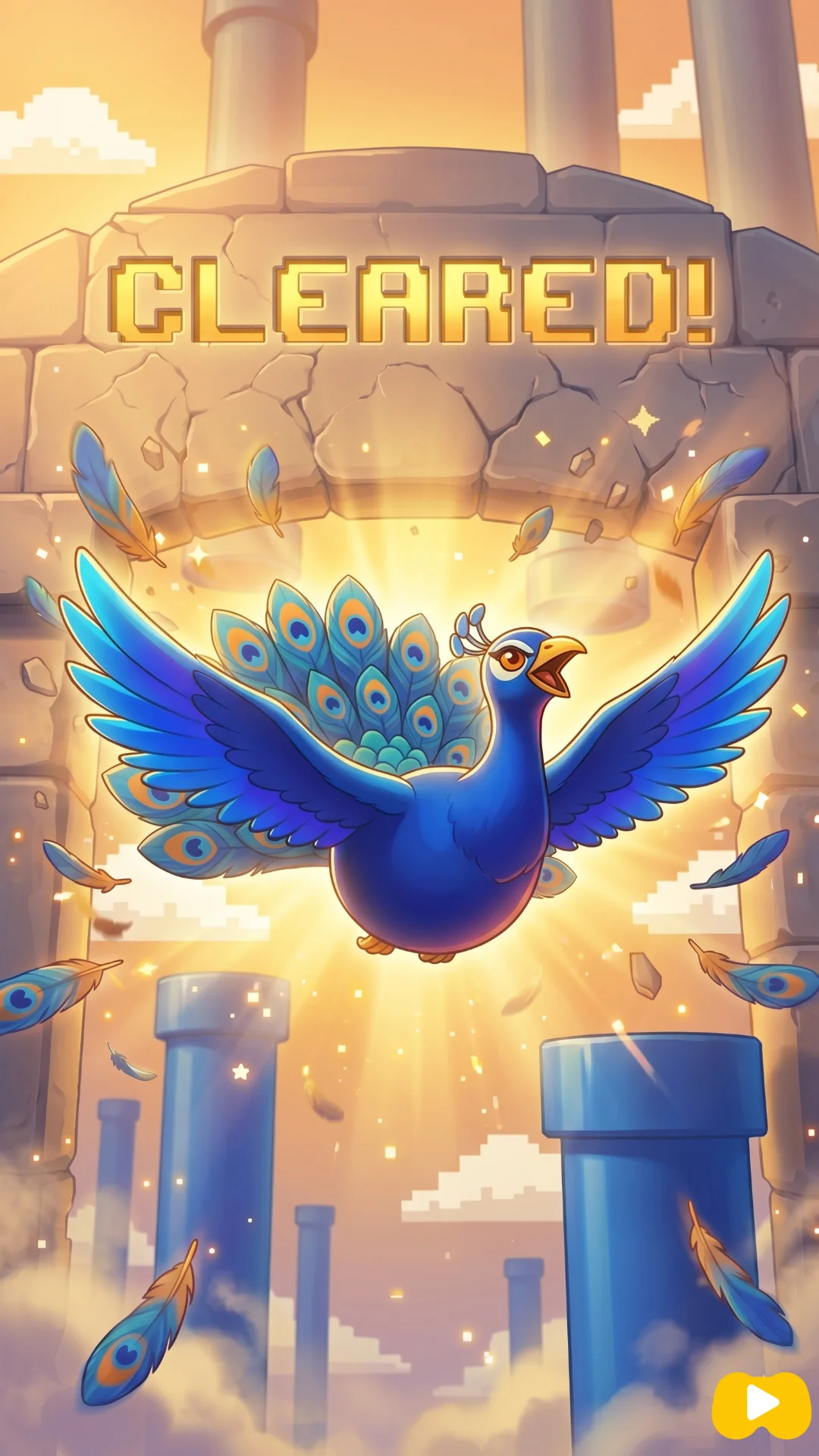 Peacock Glide screenshot