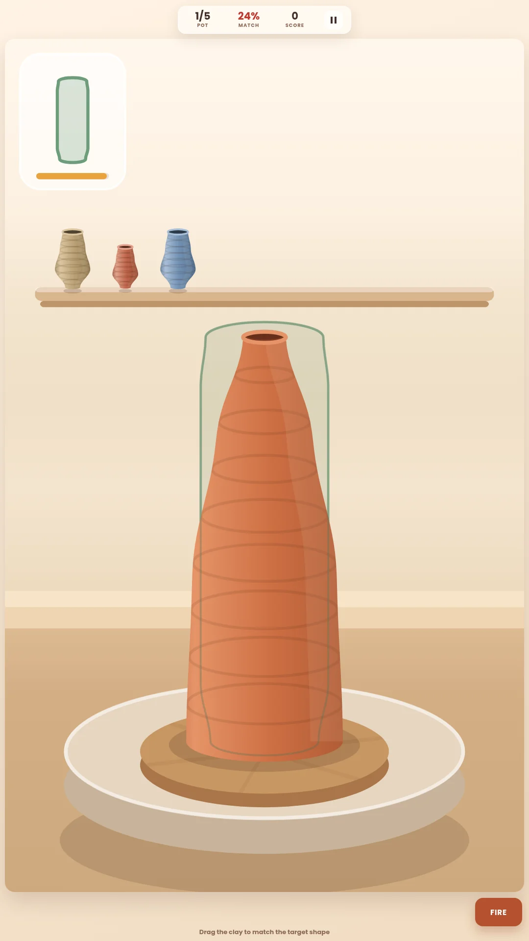 Pottery Wheel gameplay